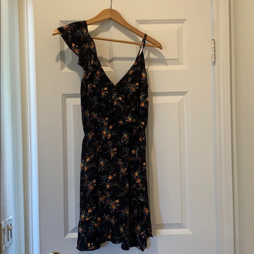 Black floral print Sand to dress - 2